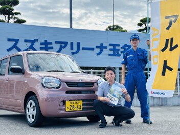 新型アルト、玉名に登場！